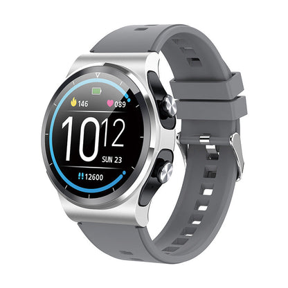 Smartwatch with Wireless Earphones(Works with iPhone & Android)